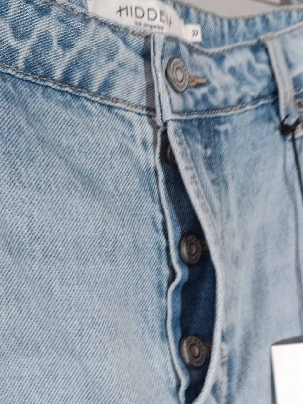 Light Wash Wide Leg Jeans - Women - Picture 7 of 10